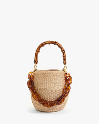 Clare V. - Shortie Strap in Tortoise Resin