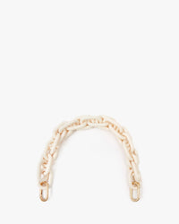 Clare V. - Shortie Strap in Cream Resin