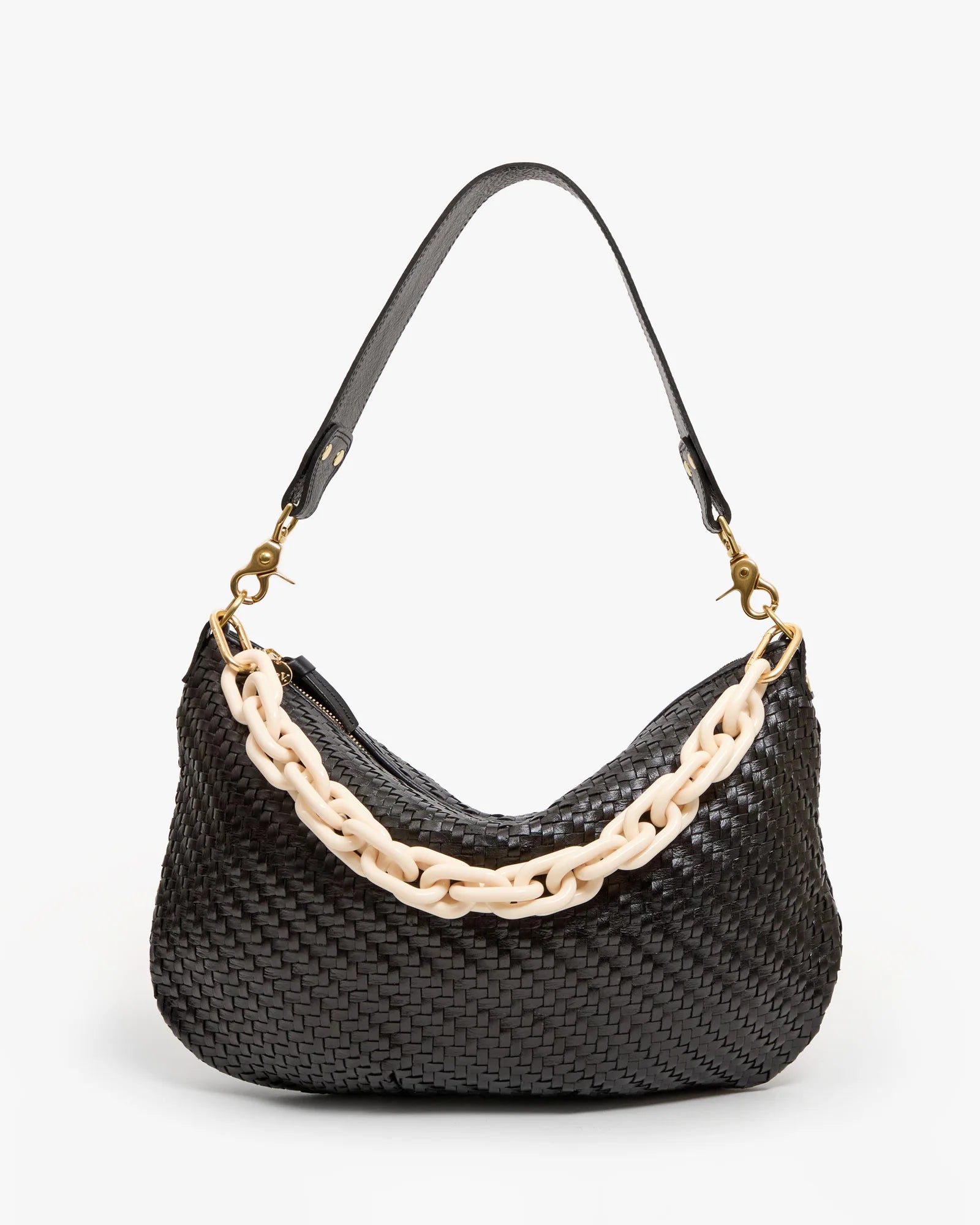 Clare V. - Shortie Strap in Cream Resin