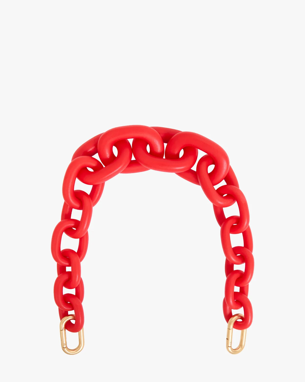 Clare V - Shortie Strap - Bright Poppy