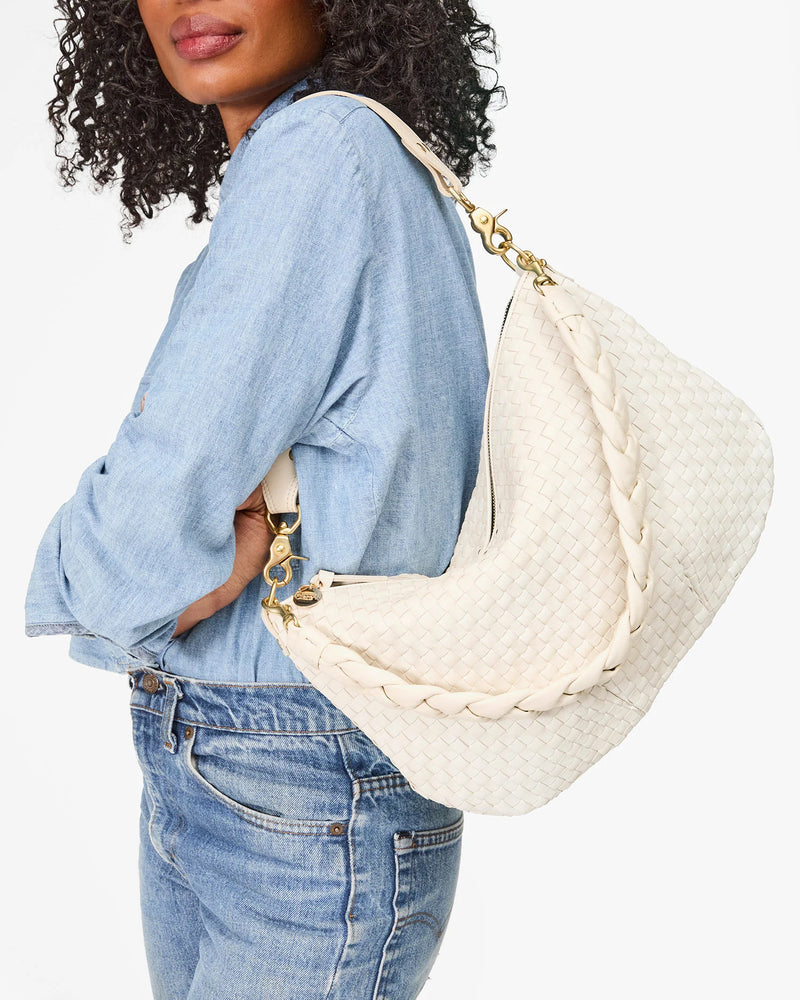 Clare V. - Braided Leather Shoulder Strap