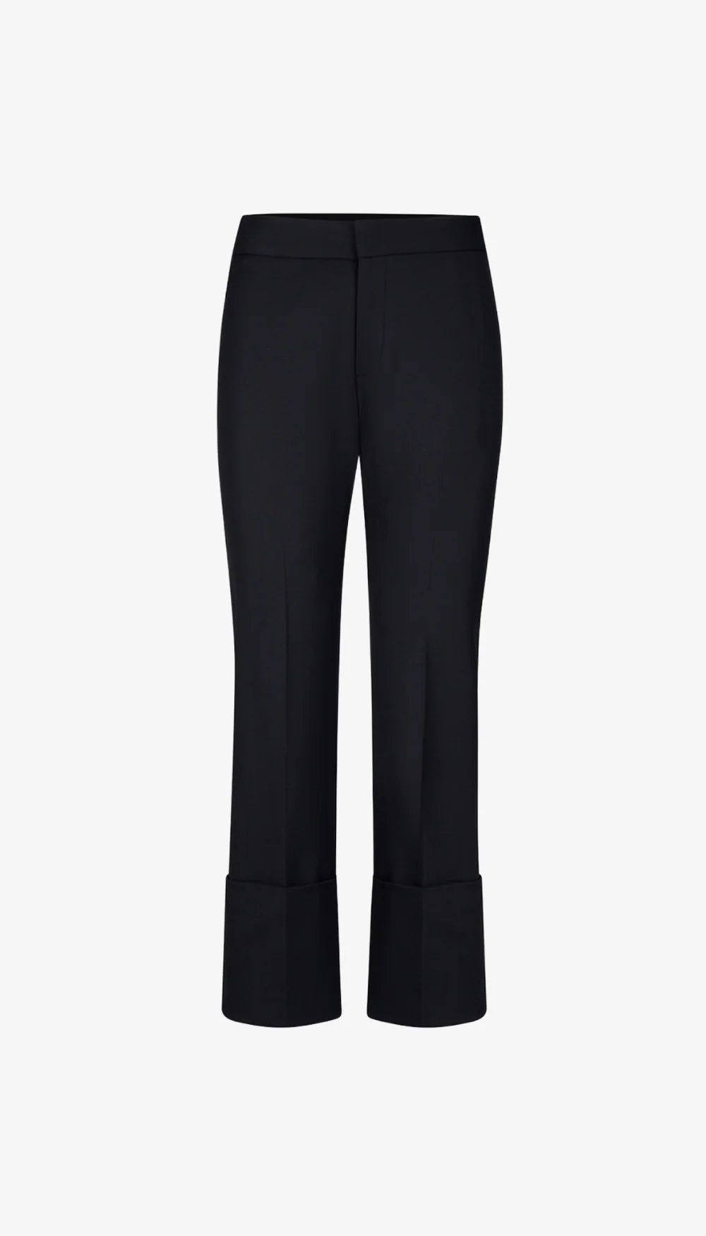 Smythe - Berlin Cropped Straight Leg Pant - Black