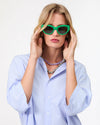 Clare V. - Sophia Sunglasses in Fern