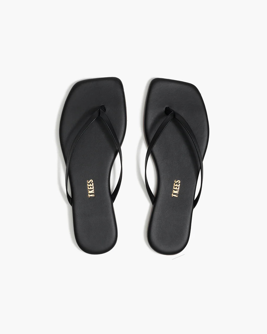 TKEES - Square Toe Lily in Black