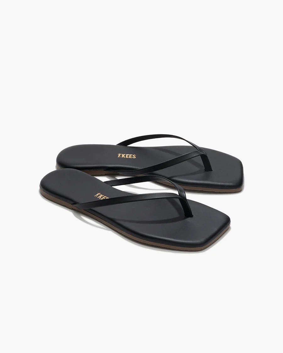 TKEES - Square Toe Lily in Black