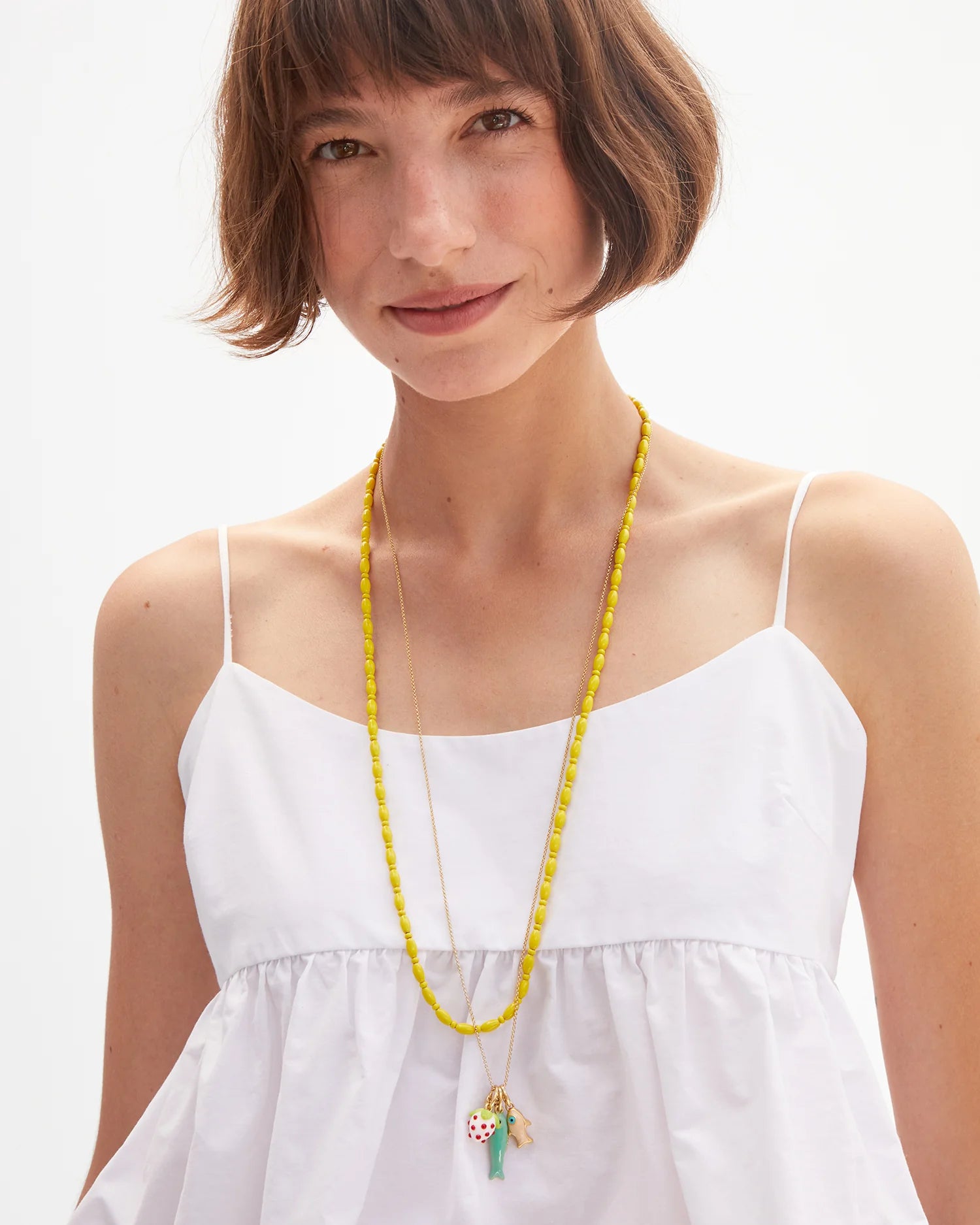 Clare V. - Pearl Sardine Charm