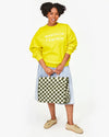 Clare V. - Summer Simple Tote - Olive/Cream Crochet Checker