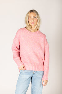 Lyla & Luxe - Tanya - Must Have Classic Sweater in Peony