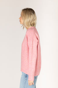 Lyla & Luxe - Tanya - Must Have Classic Sweater in Peony