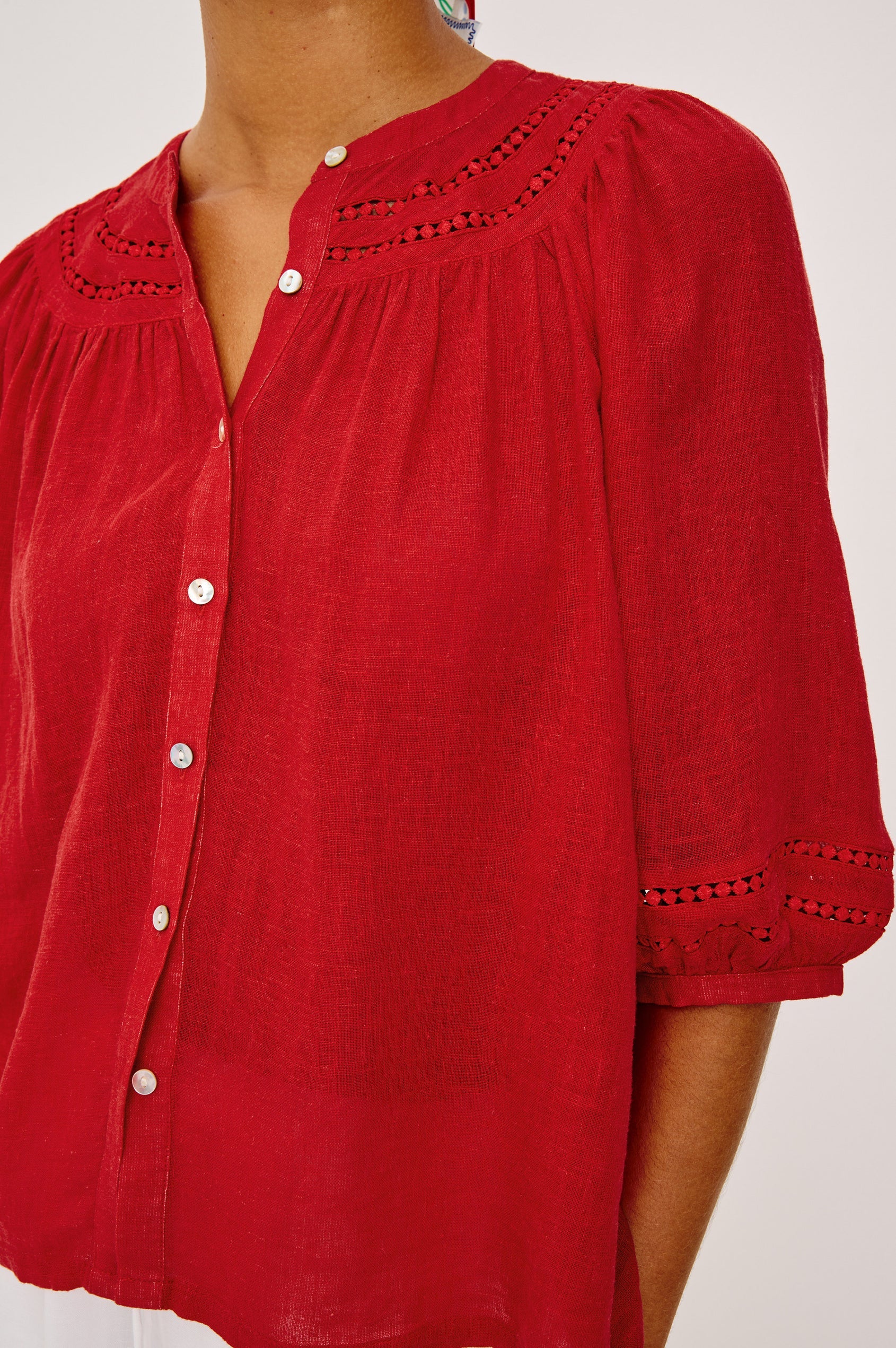Rails x Giadzy - Theia Top in Tomato