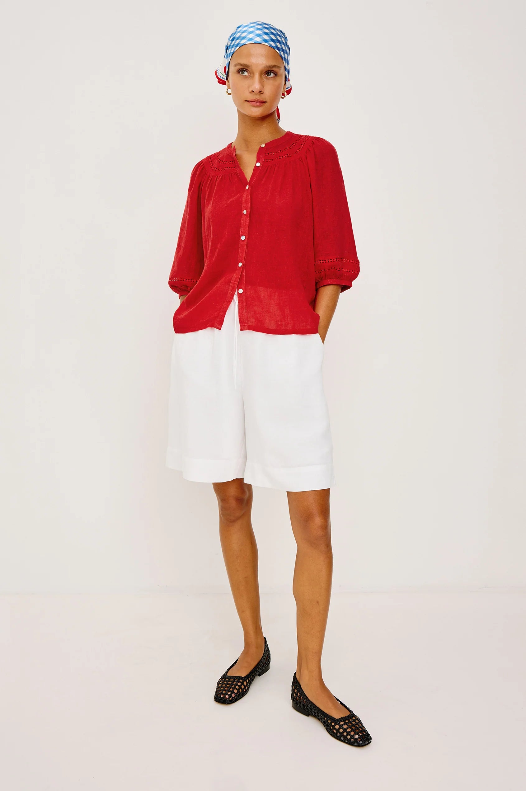 Rails x Giadzy - Theia Top in Tomato