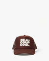 Clare V. - Trucker Hat Beaucoup Cool in Chocolate