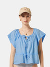 Scotch & Soda - Broderie Top in Linen