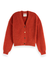Scotch & Soda - Fuzzy Relaxed Cardigan in Ketchup