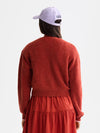 Scotch & Soda - Fuzzy Relaxed Cardigan in Ketchup
