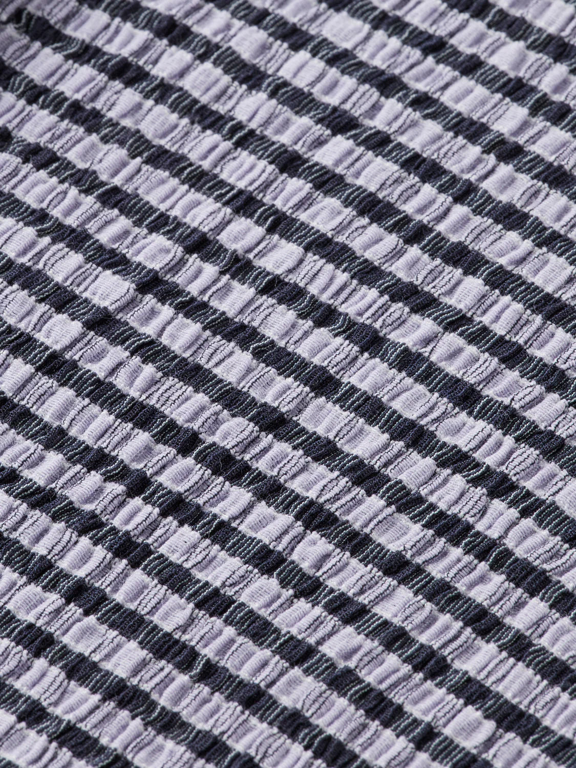 Scotch & Soda - Gingham Button Up Top in Sky Captain/Languid Lavender