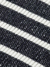 Scotch & Soda - Stripe Tie Neck Pullover in Sky Captain Stripe