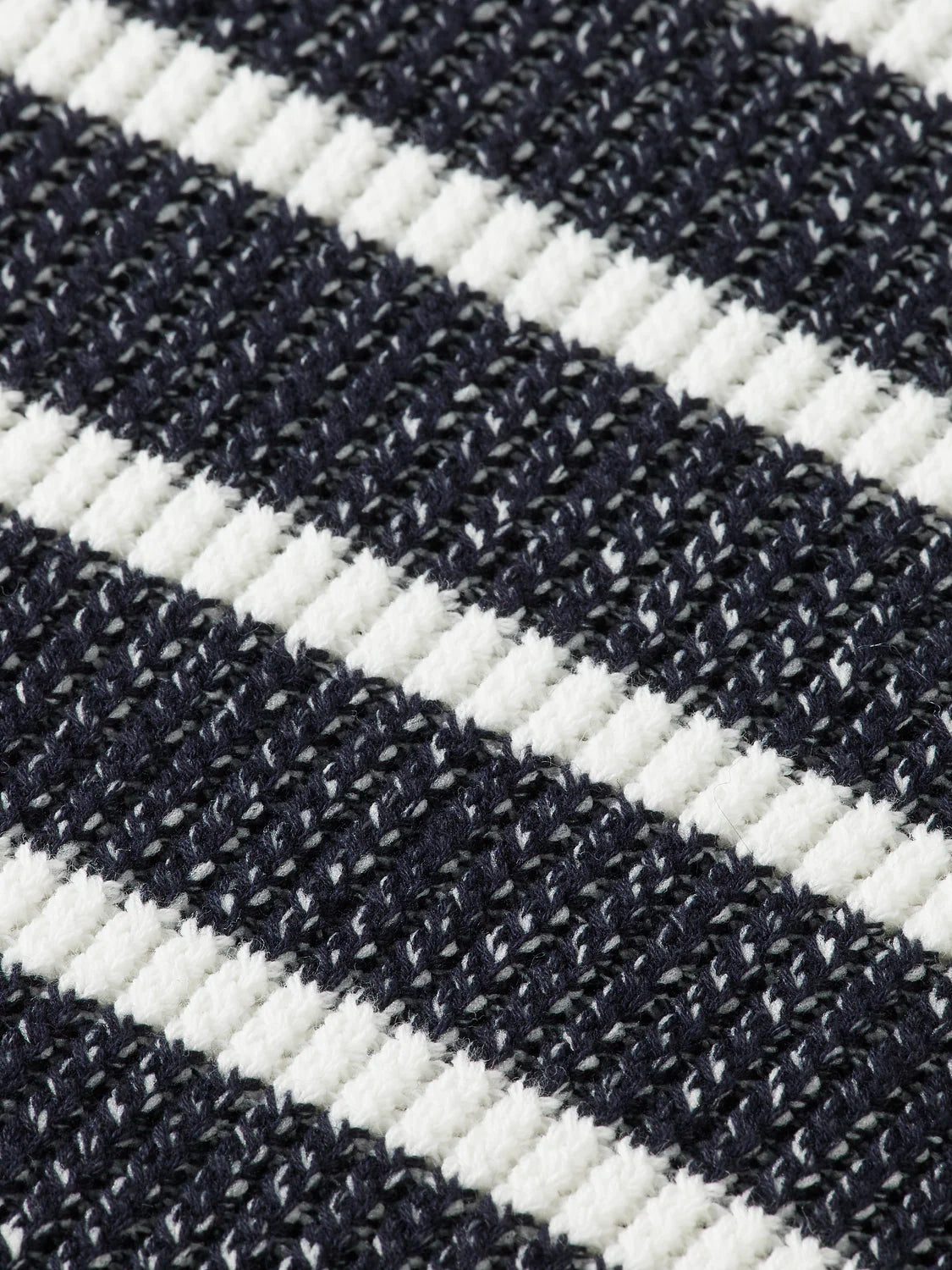Scotch & Soda - Stripe Tie Neck Pullover in Sky Captain Stripe