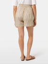 Scotch & Soda - High Rise Shorts in Desert Sand Stripe with Lurex