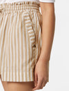 Scotch & Soda - High Rise Shorts in Desert Sand Stripe with Lurex