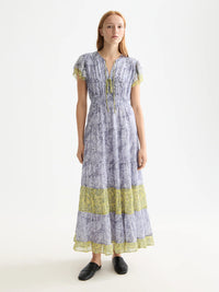 Scotch & Soda - Gathered Maxi Dress in Dancer Lavender
