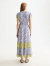 Scotch & Soda - Gathered Maxi Dress in Dancer Lavender