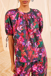 Ulla Johnson - Vienne Blouse in Hibiscus