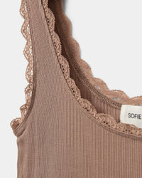 Sofie Schnoor - ULRIKKESW Top in Brown