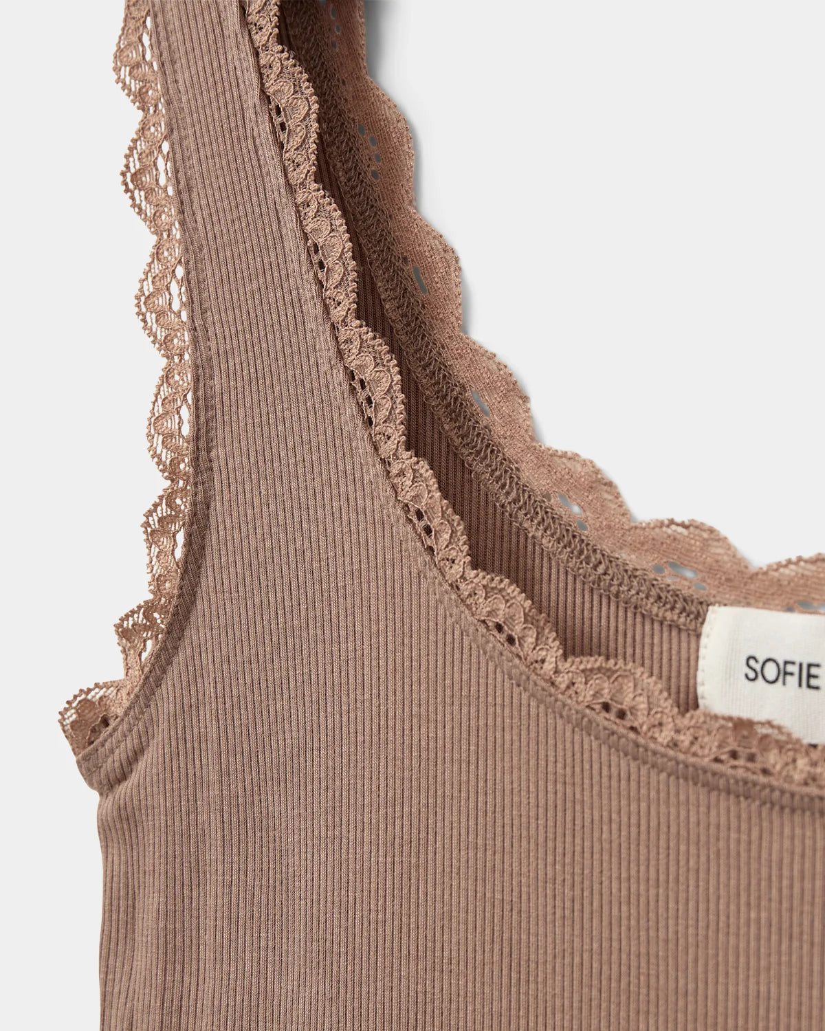 Sofie Schnoor - ULRIKKESW Top in Brown