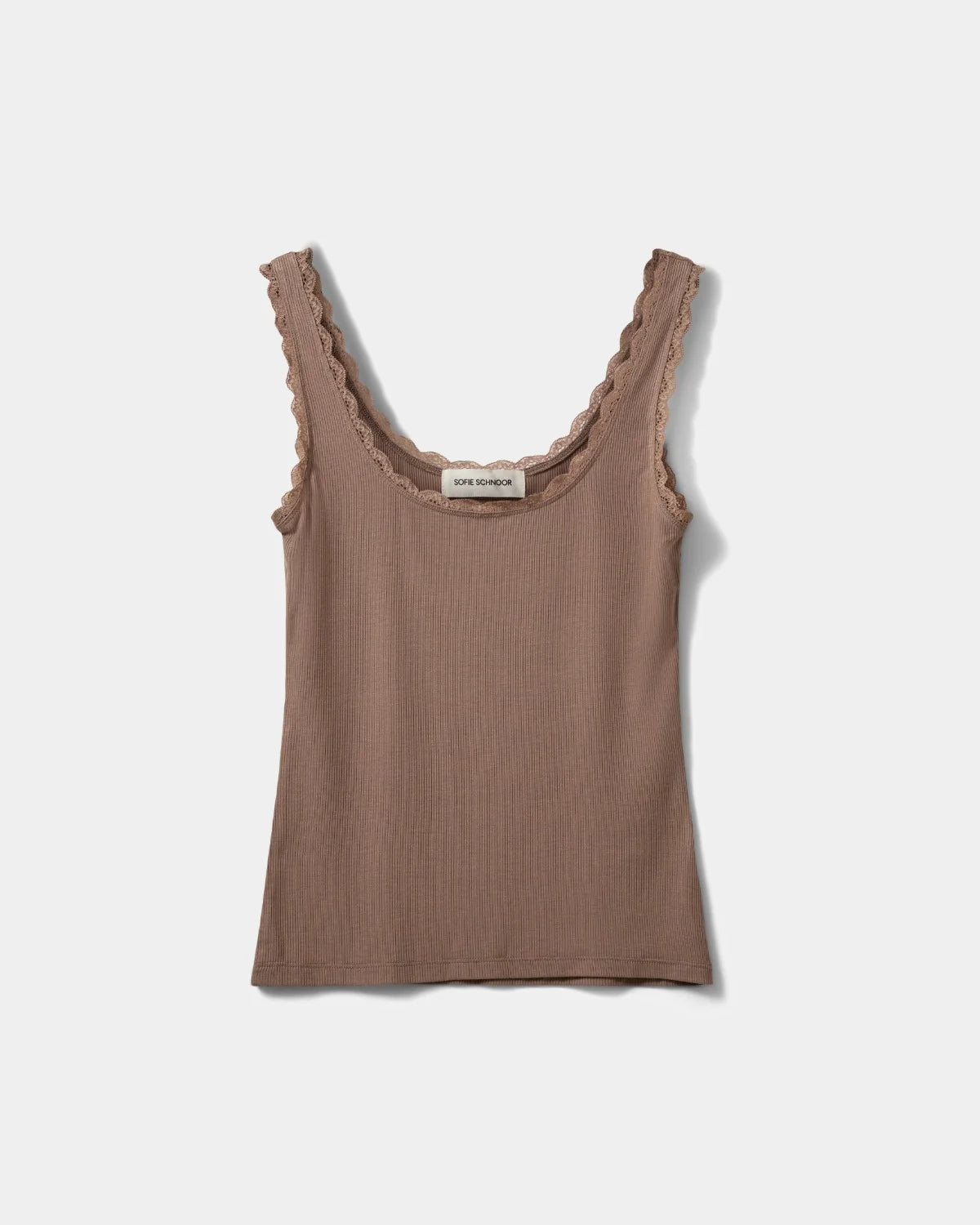 Sofie Schnoor - ULRIKKESW Top in Brown