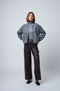 LINE Knitwear - Amabella - Rocky Slate