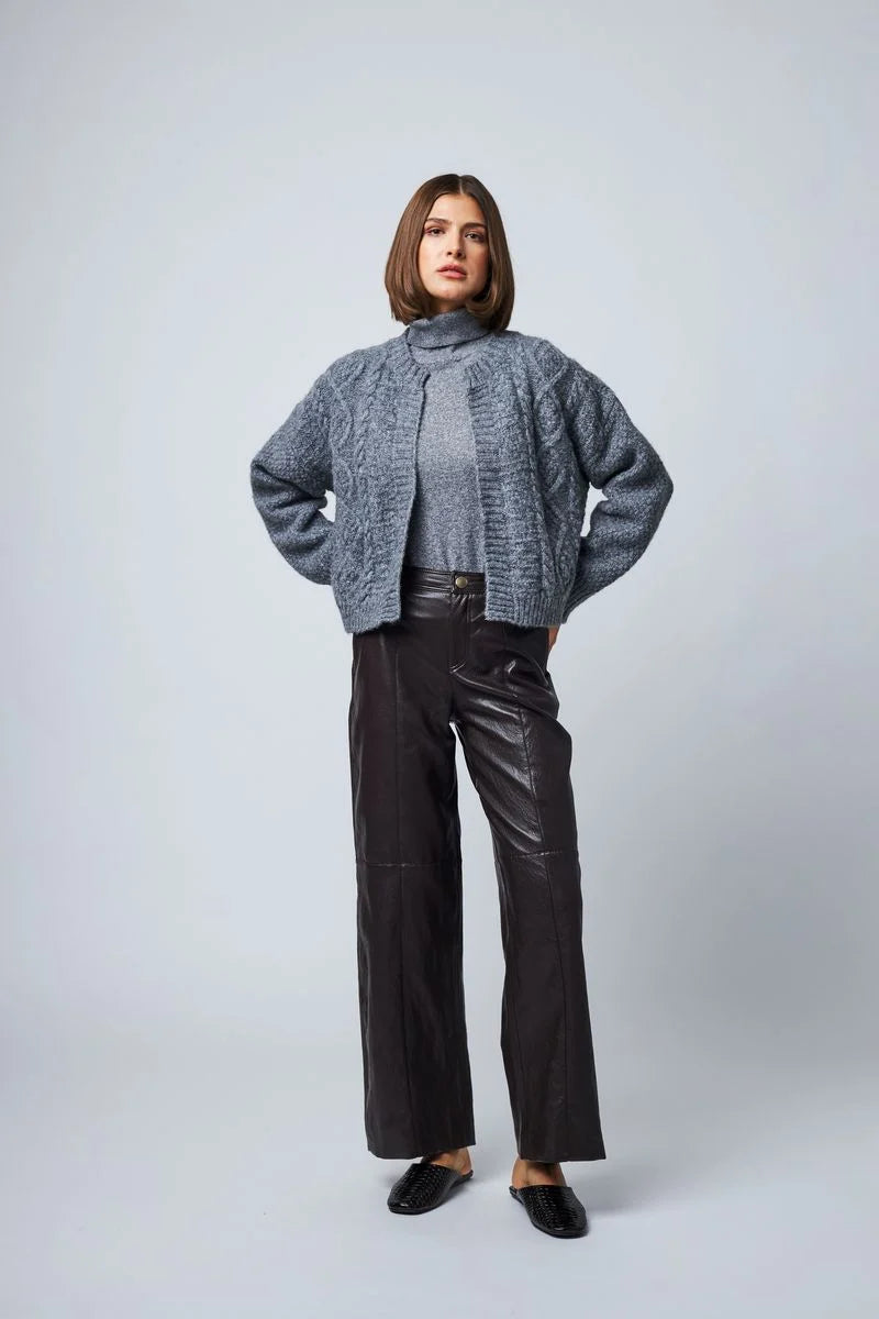 LINE Knitwear - Amabella - Rocky Slate
