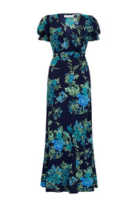 Faithfull The Brand - Reis Dress in Escala Floral Navy