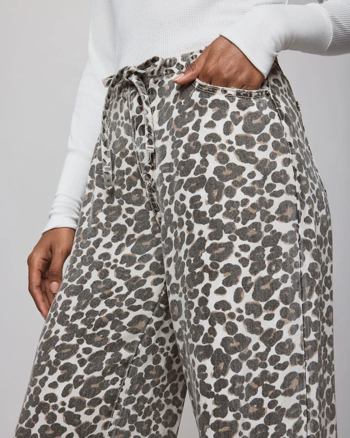 Splendid - Lounge Denim Pant in Leopard
