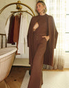 Splendid - Cella Jane Collection - Sweater Wide Leg Pant in Truffle
