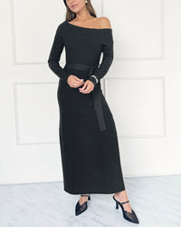 Splendid - Cella Jane Collection - Off-The-Shoulder Sweater Dress