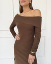 Splendid - Cella Jane Collection - Off-The-Shoulder Sweater Dress