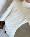 Splendid - Cella Jane Collection - Cable Sweater Dress in Snow