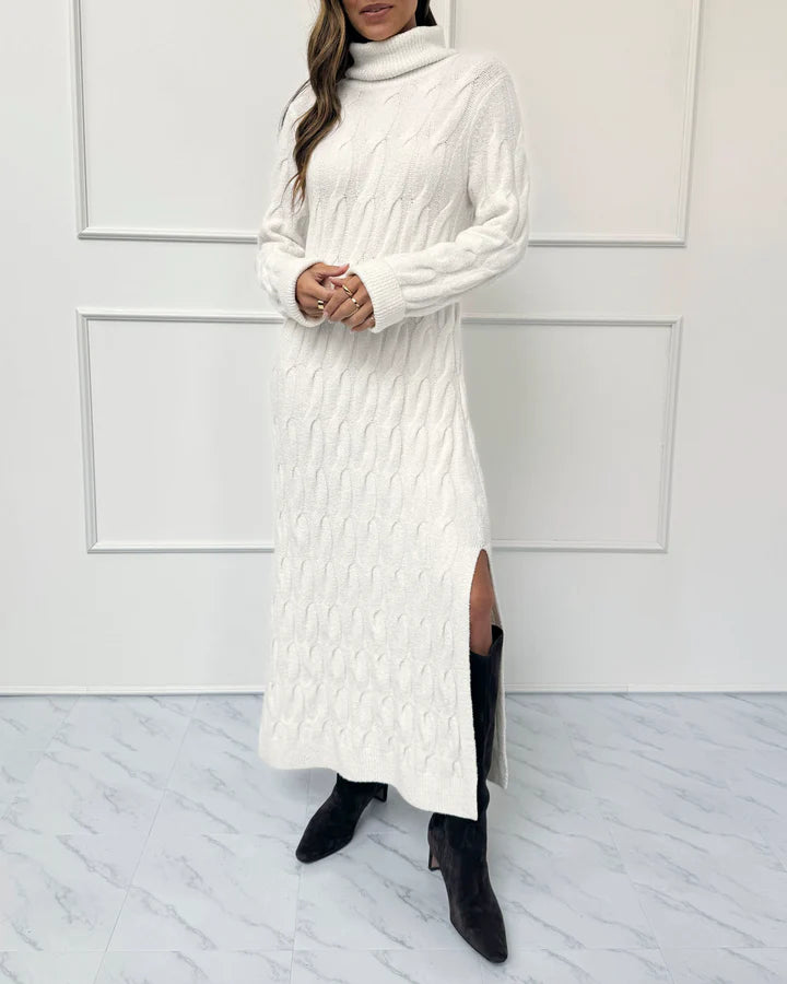 Splendid - Cella Jane Collection - Cable Sweater Dress in Snow