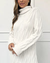 Splendid - Cella Jane Collection - Cable Sweater Dress in Snow