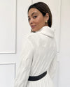Splendid - Cella Jane Collection - Cable Sweater Dress in Snow