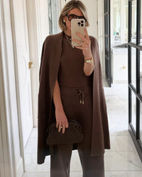 Splendid - Cella Jane Collection - Sleek Coatigan in Truffle