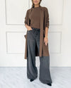 Splendid - Cella Jane Collection - Sleek Coatigan in Truffle