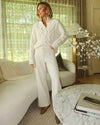 Splendid - Cella Jane Collection - Half Plaket Sweater in Snow