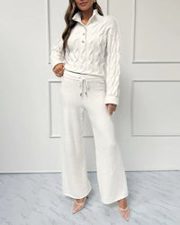 Splendid - Cella Jane Collection - Half Plaket Sweater in Snow