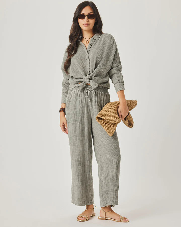 Splendid - Ava Gauze Button Down
