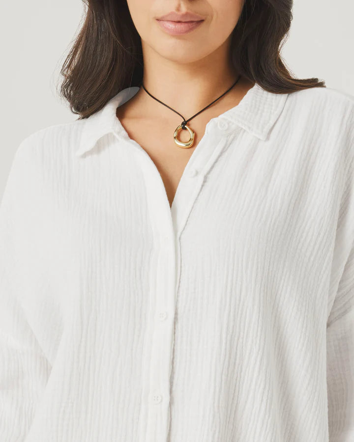Splendid - Ava Gauze Button Down