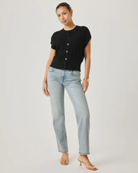 Splendid - Cella Jane Collection - Sleeveless Cardi Top in Black