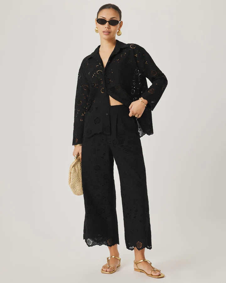 Splendid - Cella Jane Collection - Eyelet Button Down Shirt