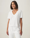 Splendid - Kacey Crochet V-Neck Tee